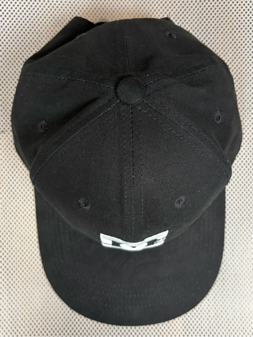 DC Shoes Co Black Adjustable Baseball Hat Cap Mens Skater Snapback Embroidered